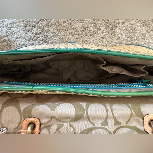 Vintage Coach Woven Bag - Picture 7 of 11
